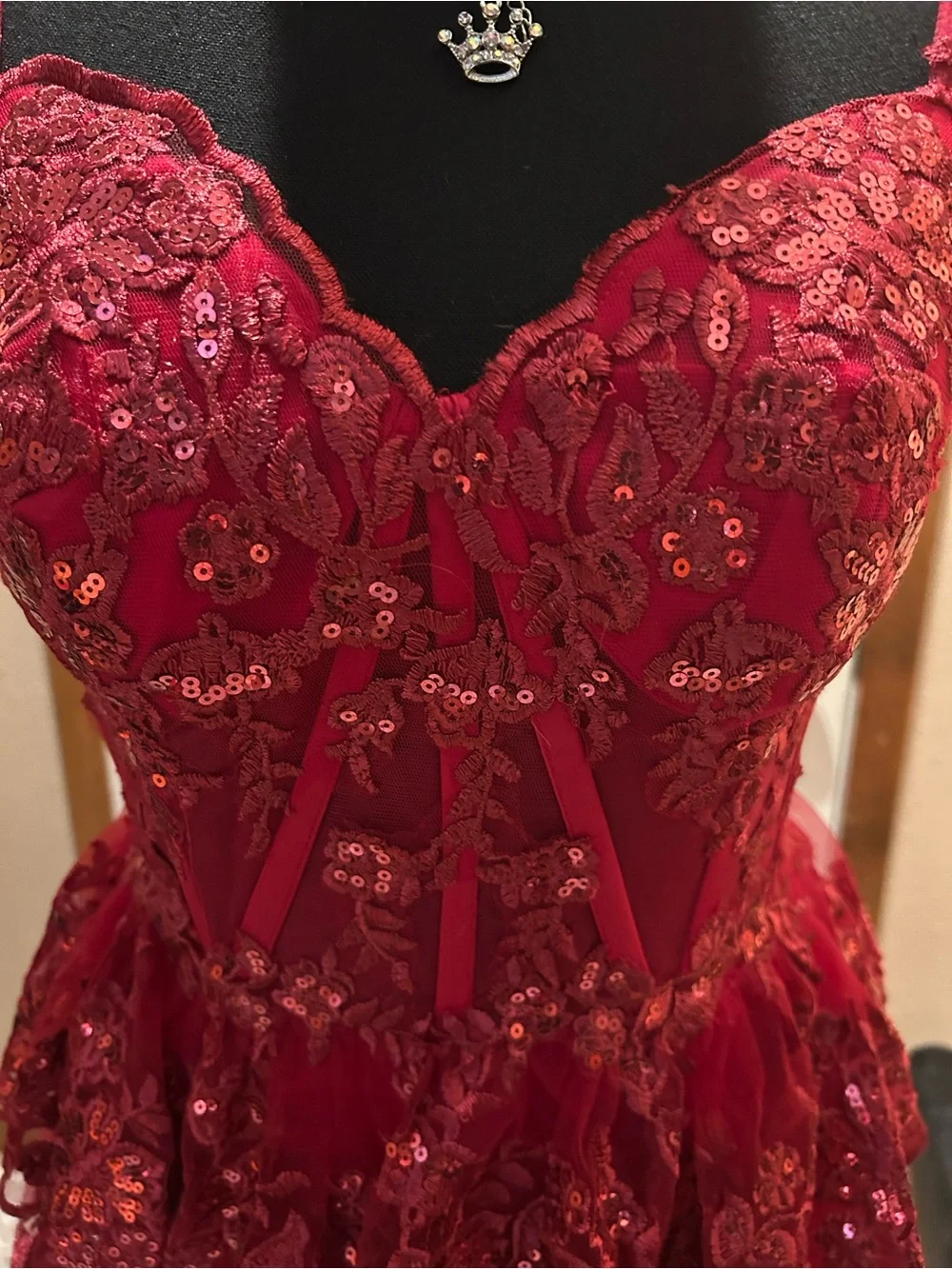Source Unknown elegant red